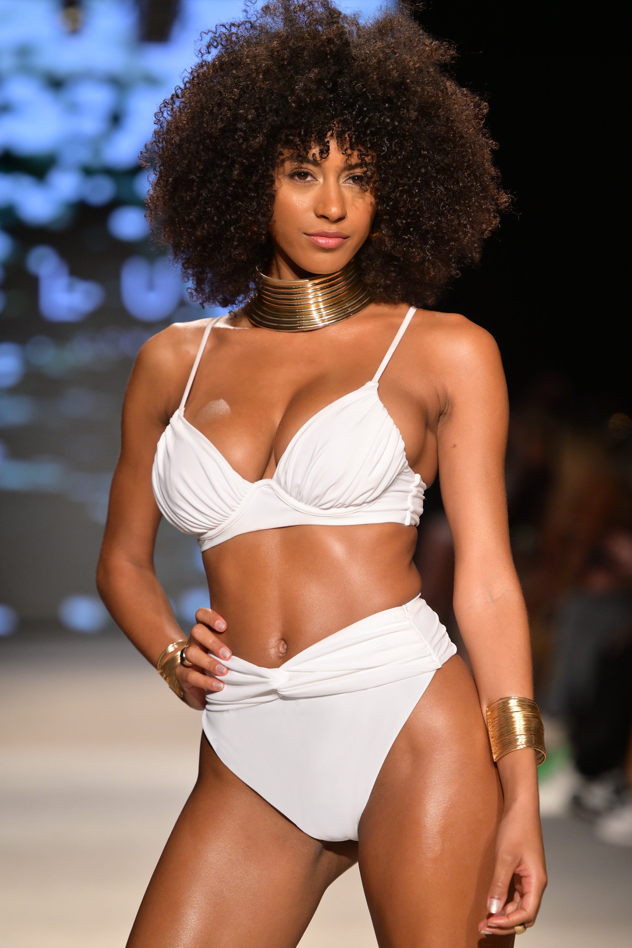 Opal White Ruched Bikini Top-Babyboo Dress Store. All Rights Reserved.