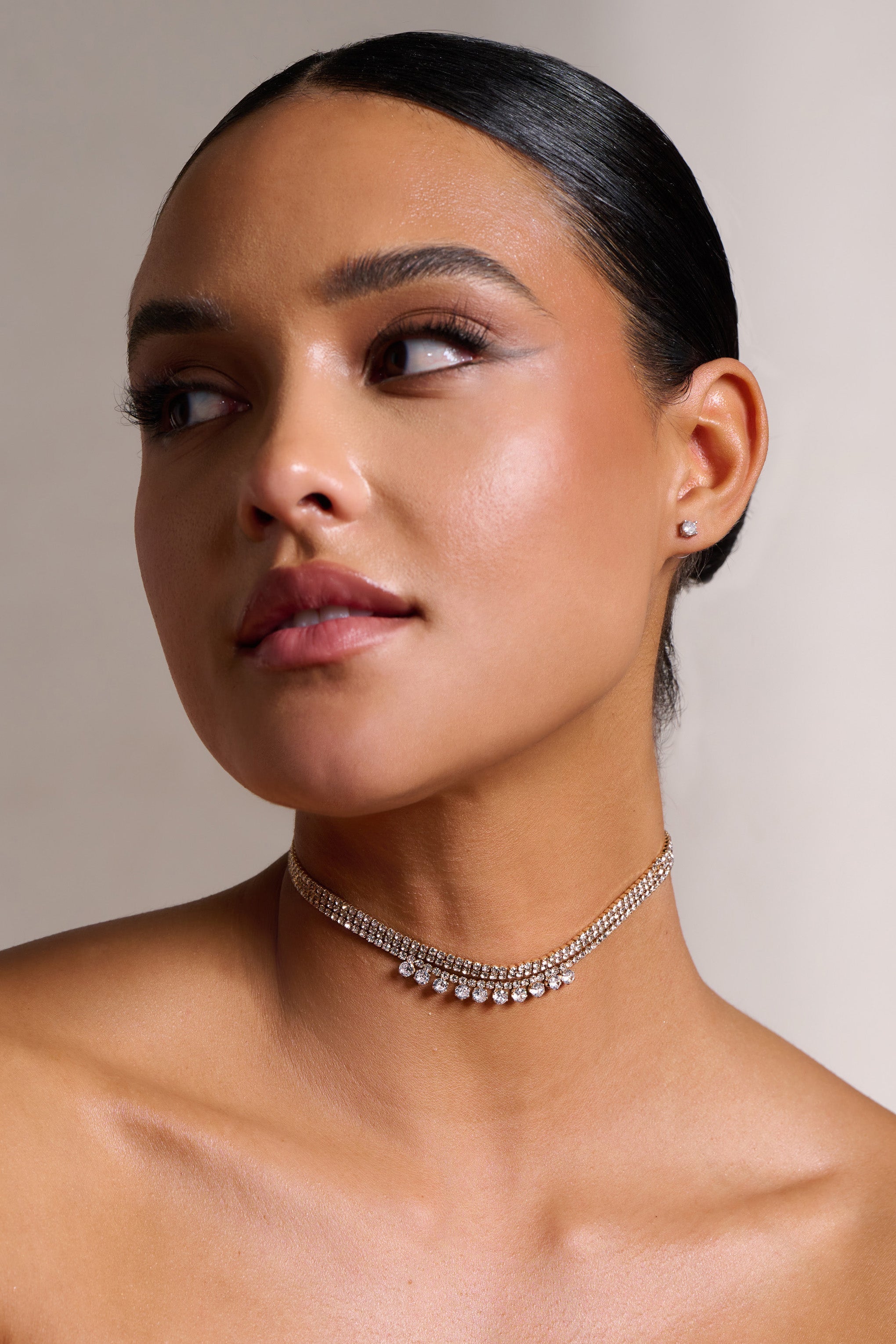 Nellie Gold Diamante Two Piece Set-Babyboo Dress Store. All Rights Reserved.