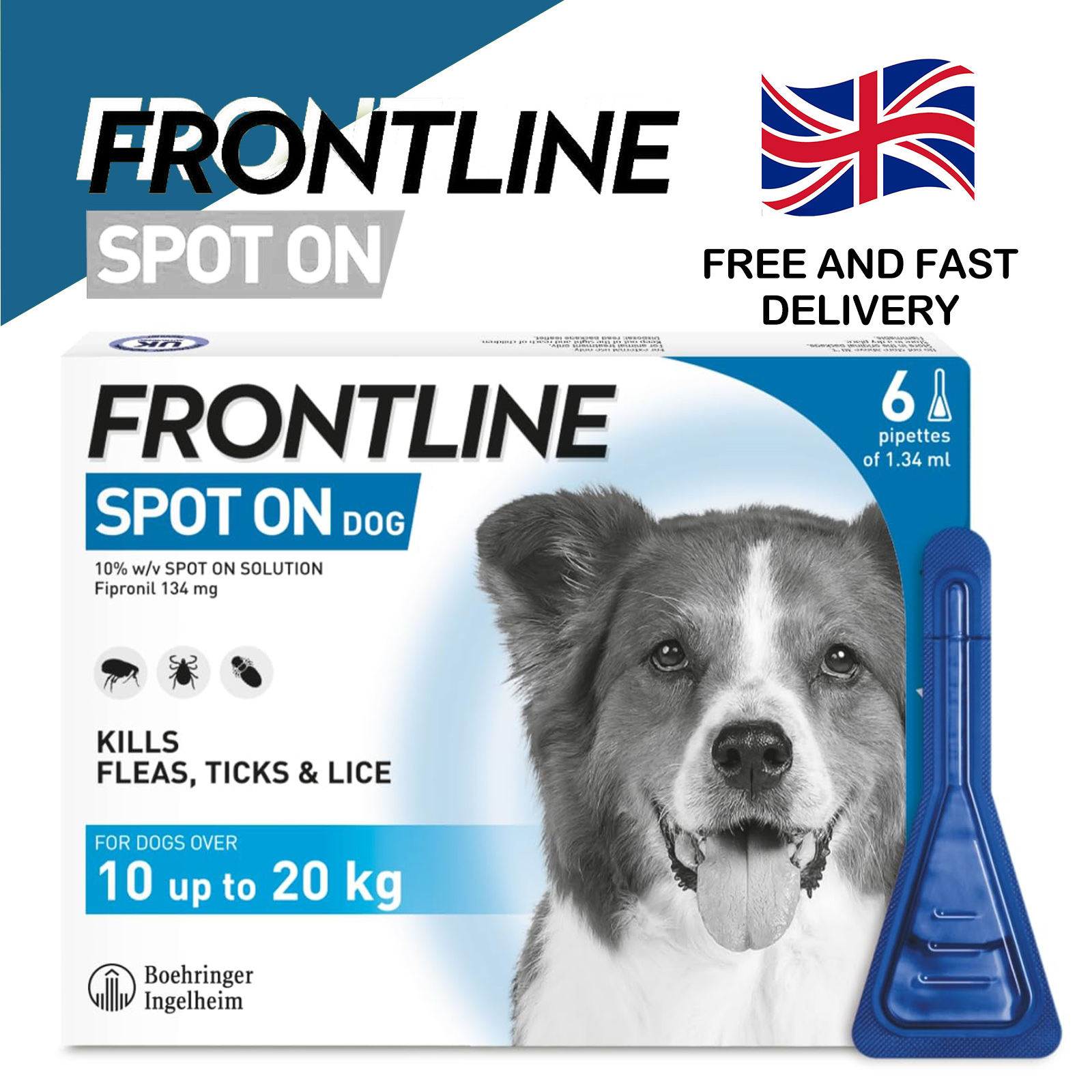 FRONTLINE Spot On Flea & Tick Treatment for Dogs