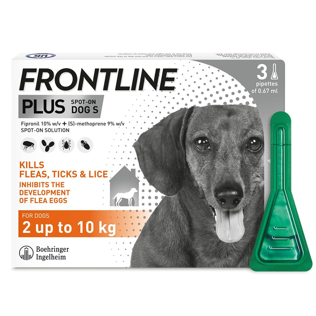 FRONTLINE® Plus Flea Tick Treatment for Dogs (2-40kg)