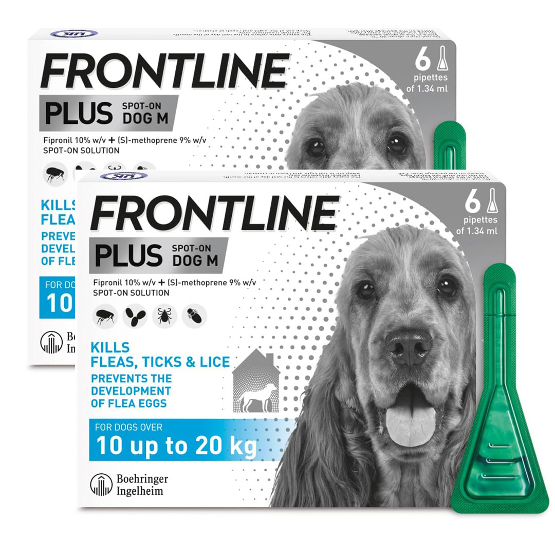 FRONTLINE® Plus Flea Tick Treatment for Dogs (2-40kg)