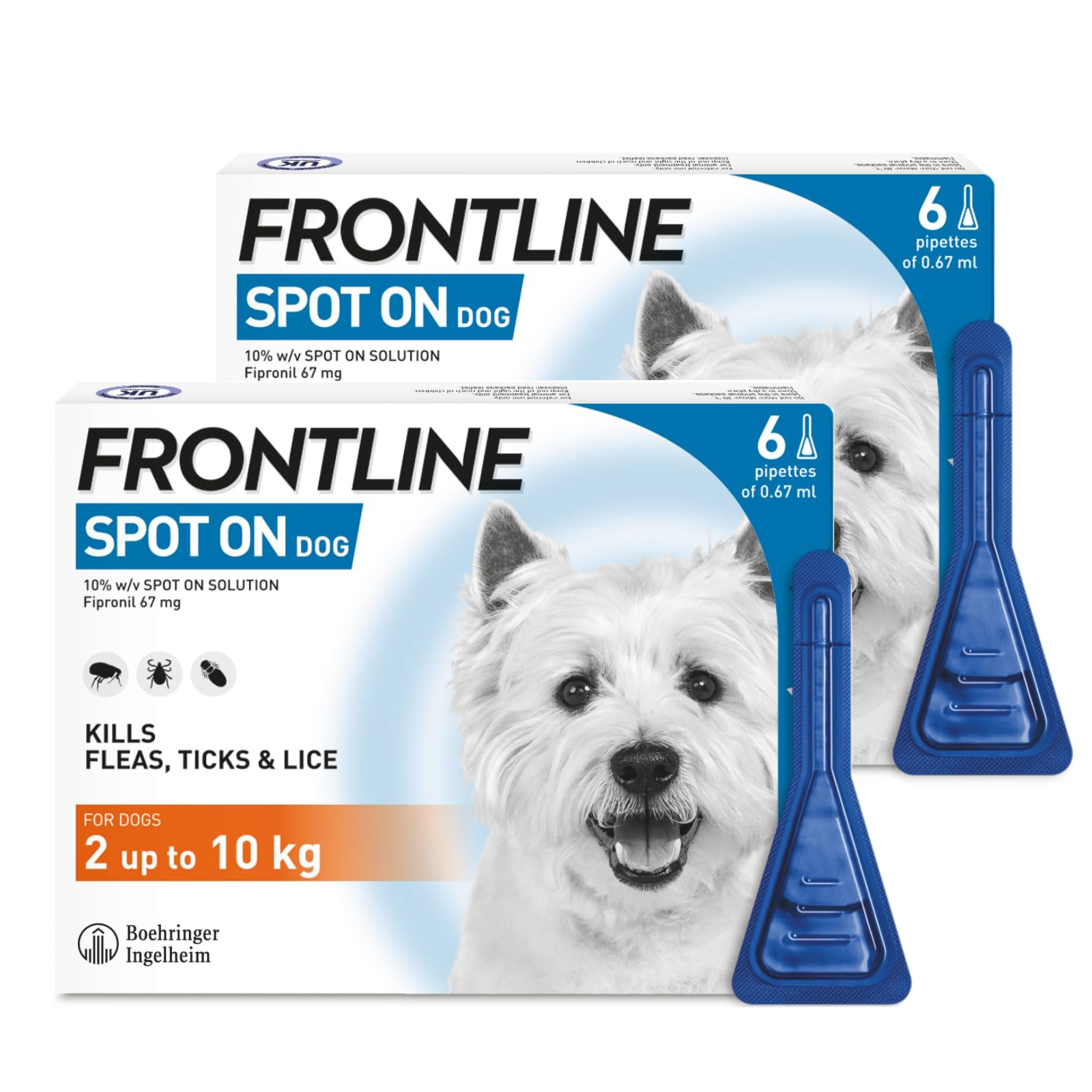 FRONTLINE Spot On Flea & Tick Treatment for Dogs