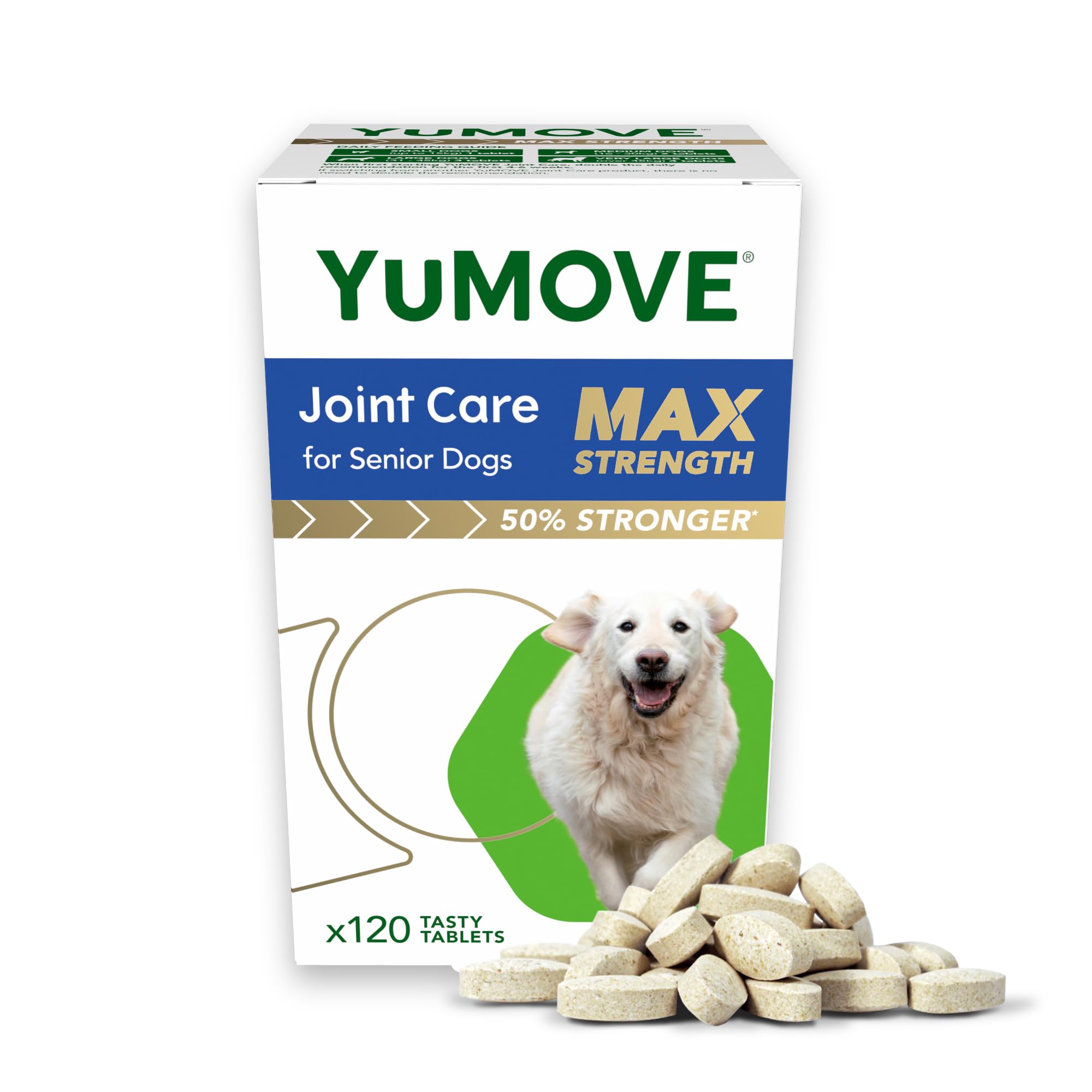 YuMOVE Joint Care PLUS MAX for Senior Dogs 120 Tablets