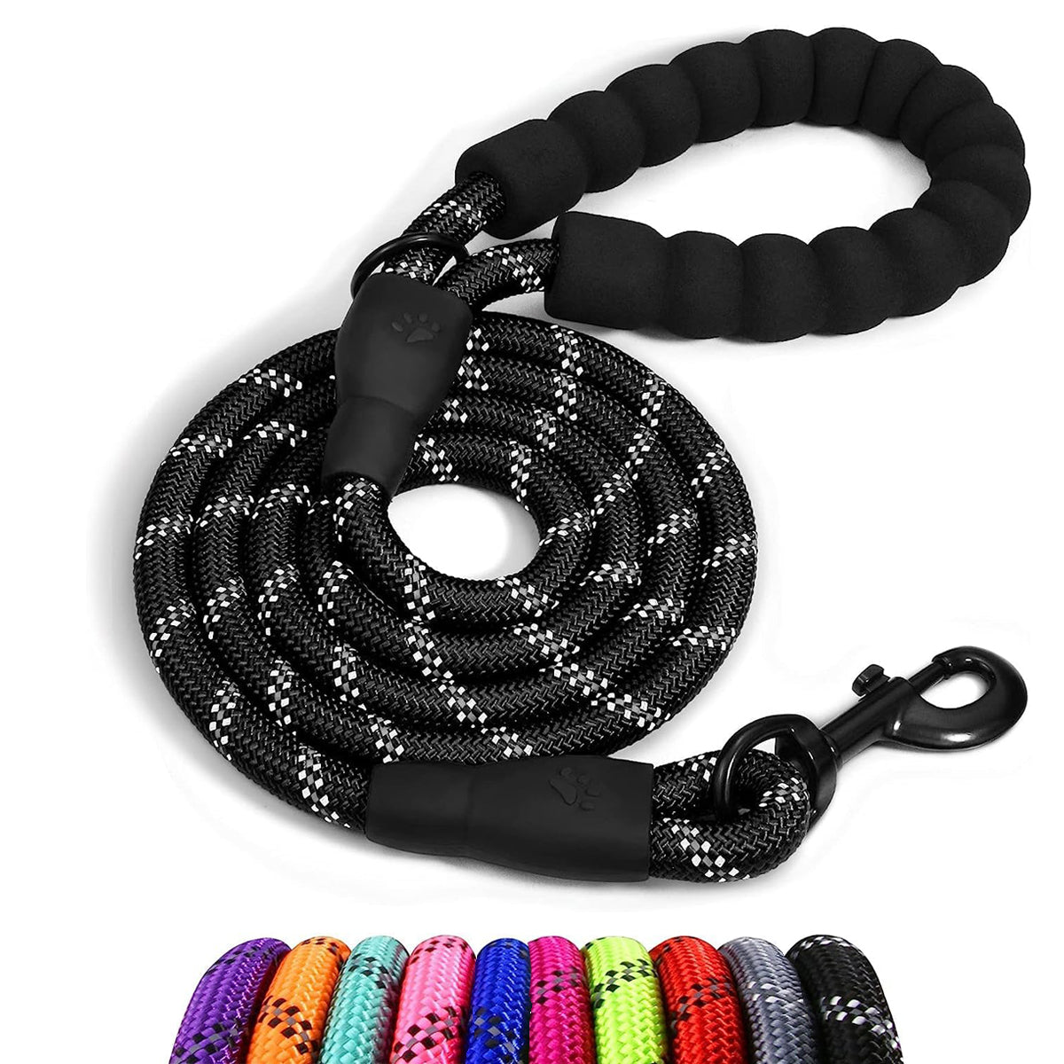 Comfortable Padded Handle Strong Reflective Dog Leash
