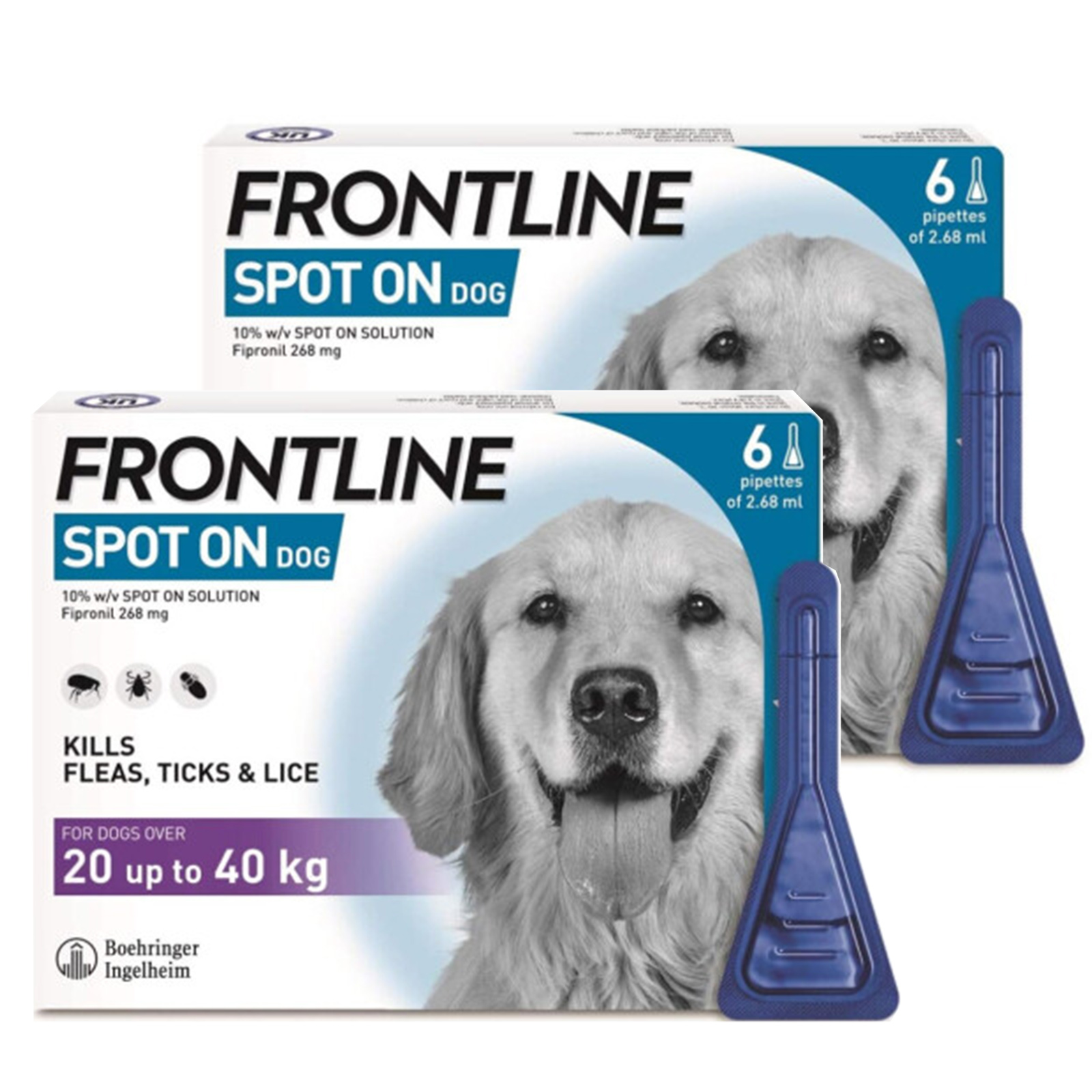 FRONTLINE Spot On Flea & Tick Treatment for Dogs