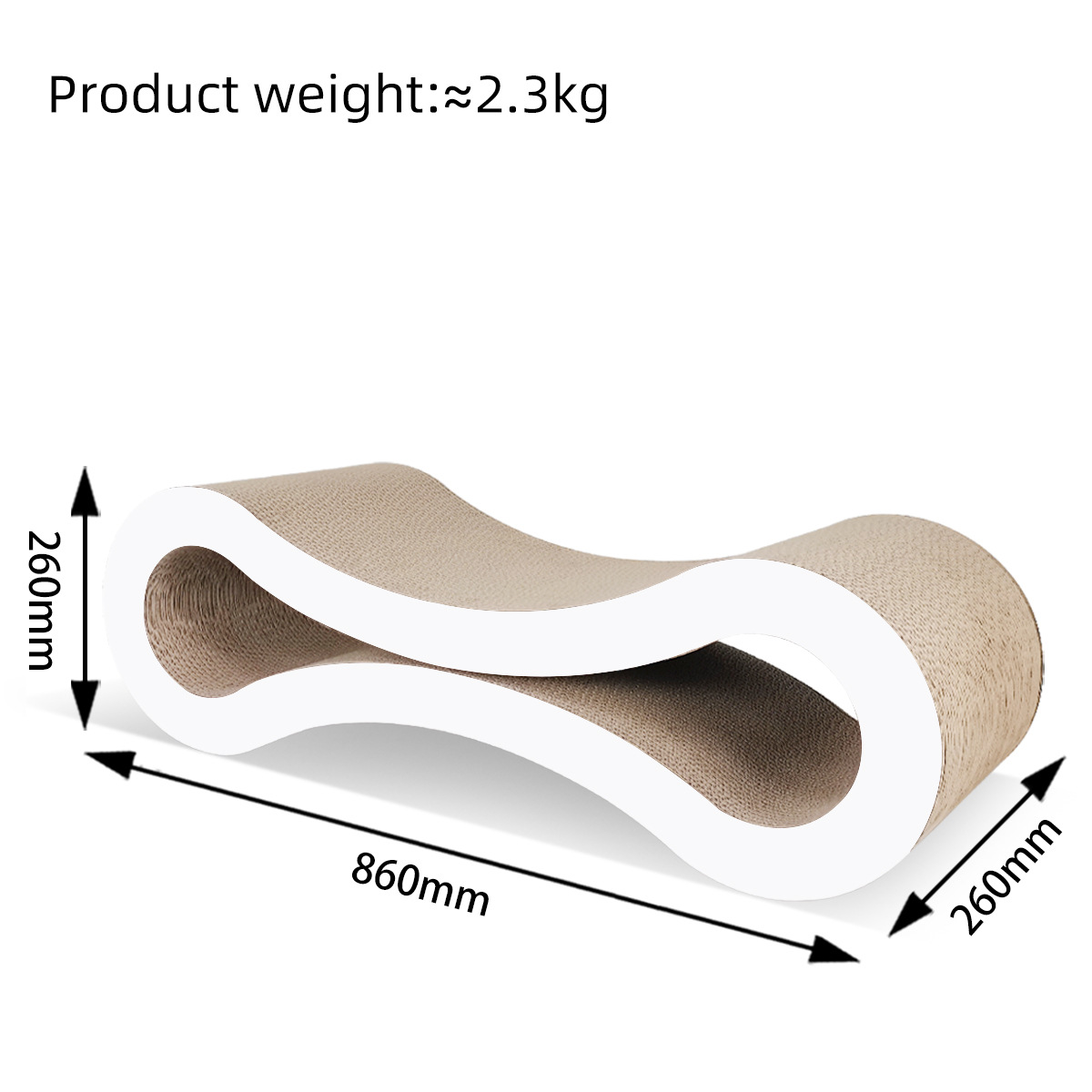 New Generation Scratching Post | 100% Ecological Materials 