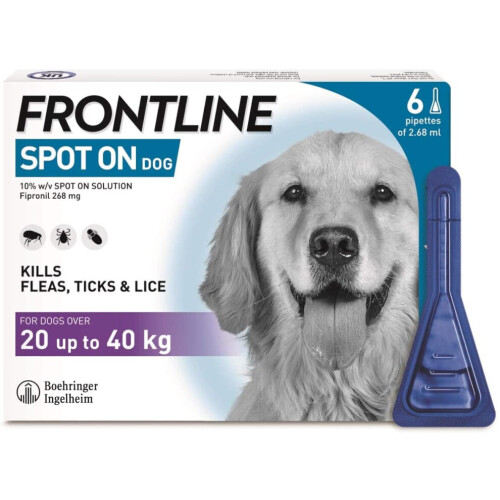 FRONTLINE Spot On Flea & Tick Treatment for Dogs