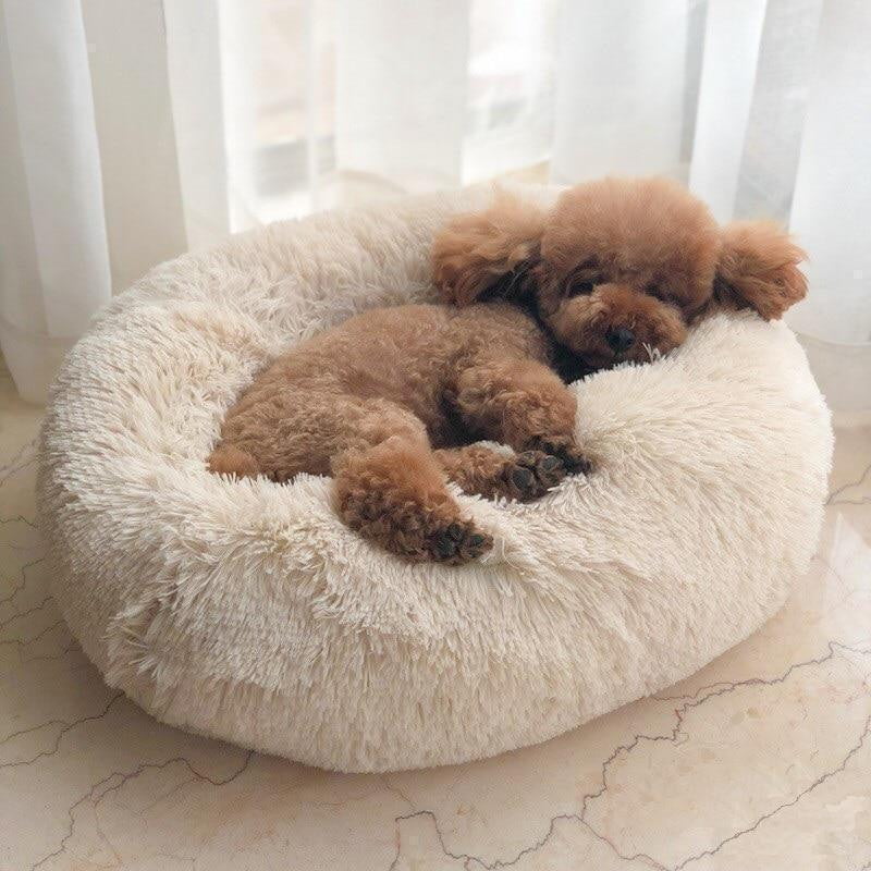 Vet-Recommended Dog Bed | Calming Donut Cuddler for Stressed Dogs