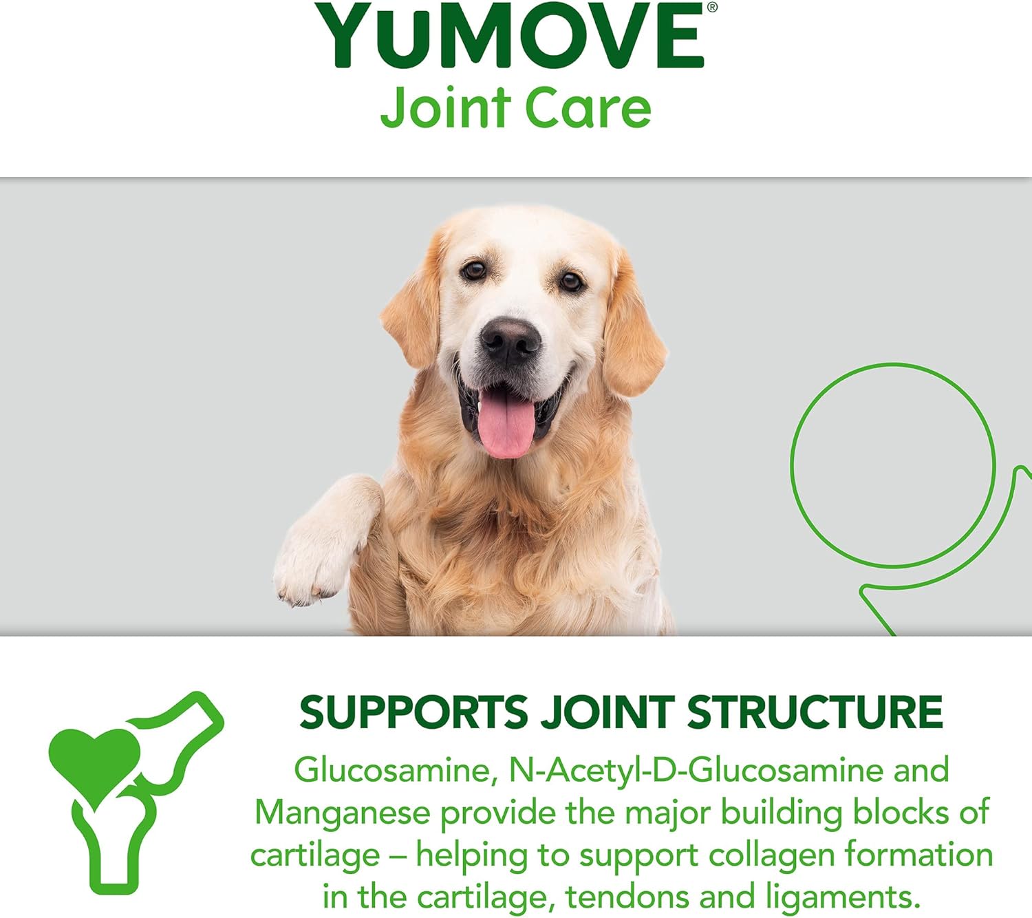 YuMOVE Senior Dog Joint Supplement | High-Strength Hip & Joint Support for Dogs 8+ | 240 Tablets