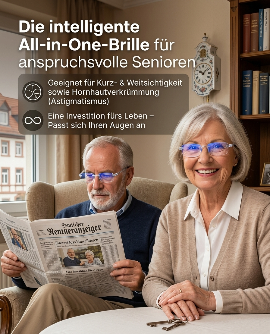 【✨️Von führenden Augenärzten empfohlen】Intelligente Zoom- und Farbwechselbrille mit Blaulichtschutz