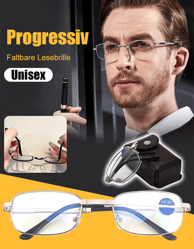 Faltbare Brille mit automatischer Fokussierung