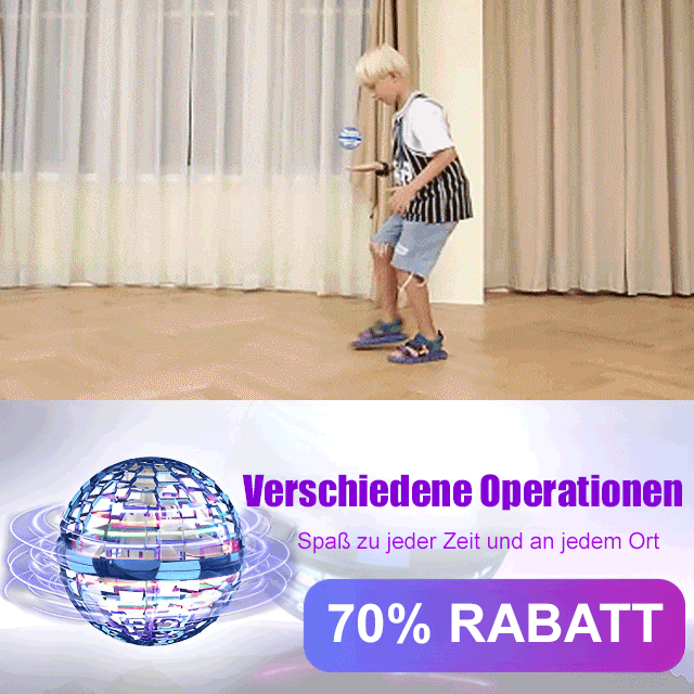 Magischer Rotationsflugball