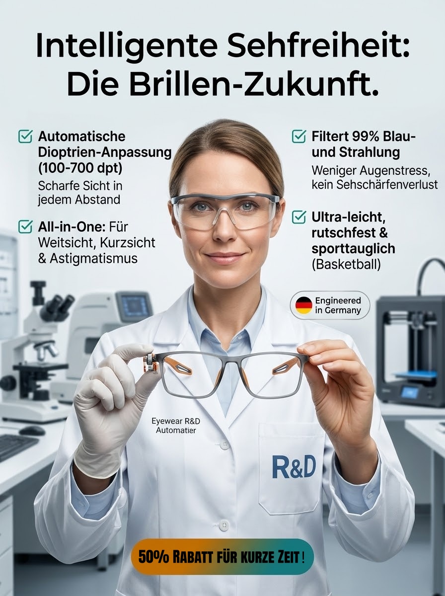 【👓Ultraleichte, intelligente Selbsttönungsbrille】👁️Passt sich Ihrer Sehstärke an - 🕶️Tönt bei Licht automatisch - 🖥️Blockiert 99% des Blaulichts - 🪶Leicht und komfortabel