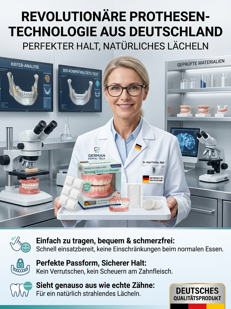 【🦷 Simulated All-Ceramic Dentures】💖 Pain-free wear, perfect fit for the mouth - ✨ Does not irritate gums or affect eating - 💯 Indistinguishable from real teeth