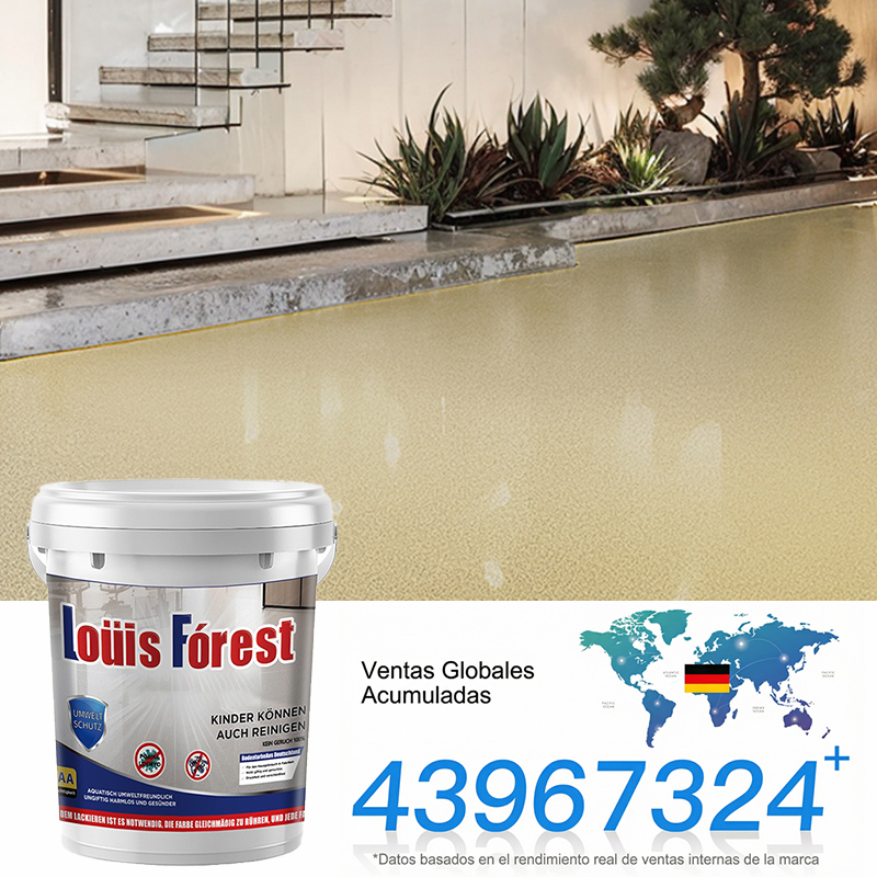 【Von Berliner Top-Labor in 3 Jahren entwickelt】Umweltfreundliche Epoxid-Farbe mit Farbsand