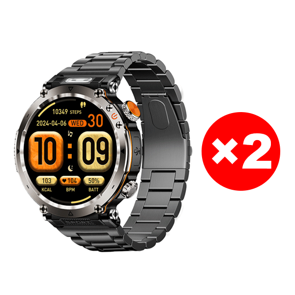 Smartband, Uhr, Kompass, Sportfunktionen, Taschenlampe, Herzfrequenzmesser