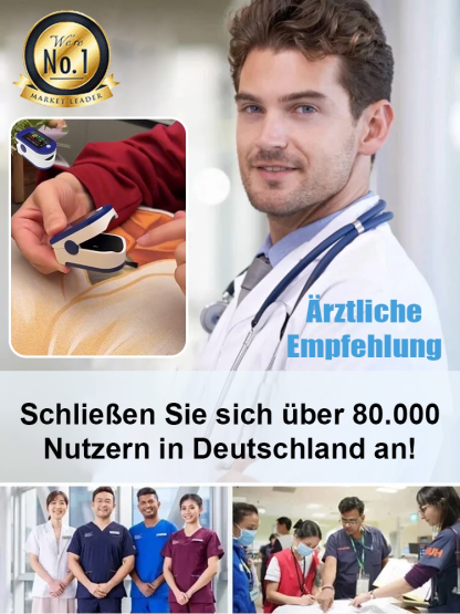 【Unverzichtbar für Zuhause】Fingerclip-Haushaltsmonitor