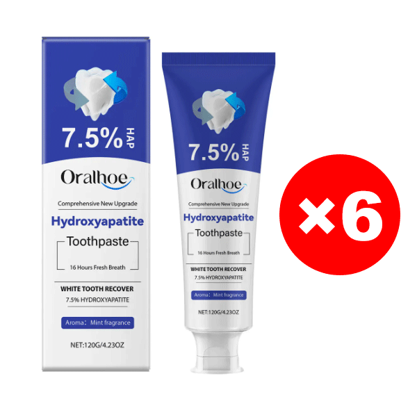 7.5% Nano-Hydroxyapatite Restorative Toothpaste