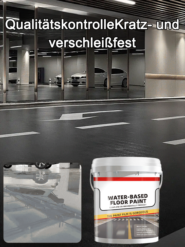 【Ungiftig und geruchlos】Umweltfreundliche, wasserbasierte Epoxid-Bodenbeschichtung