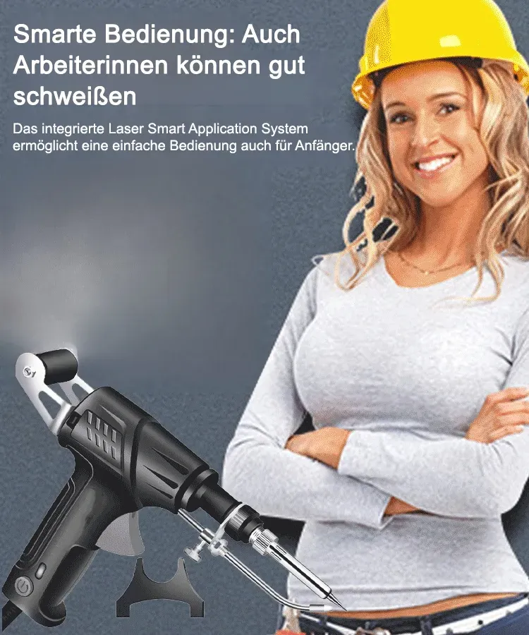 【Auf der Internationalen Eisenwarenmesse Köln beliebt】Industrie-Laser-Schweißwerkzeug