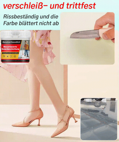 【Ungiftig und geruchlos】Umweltfreundliche, wasserbasierte Epoxid-Bodenbeschichtung