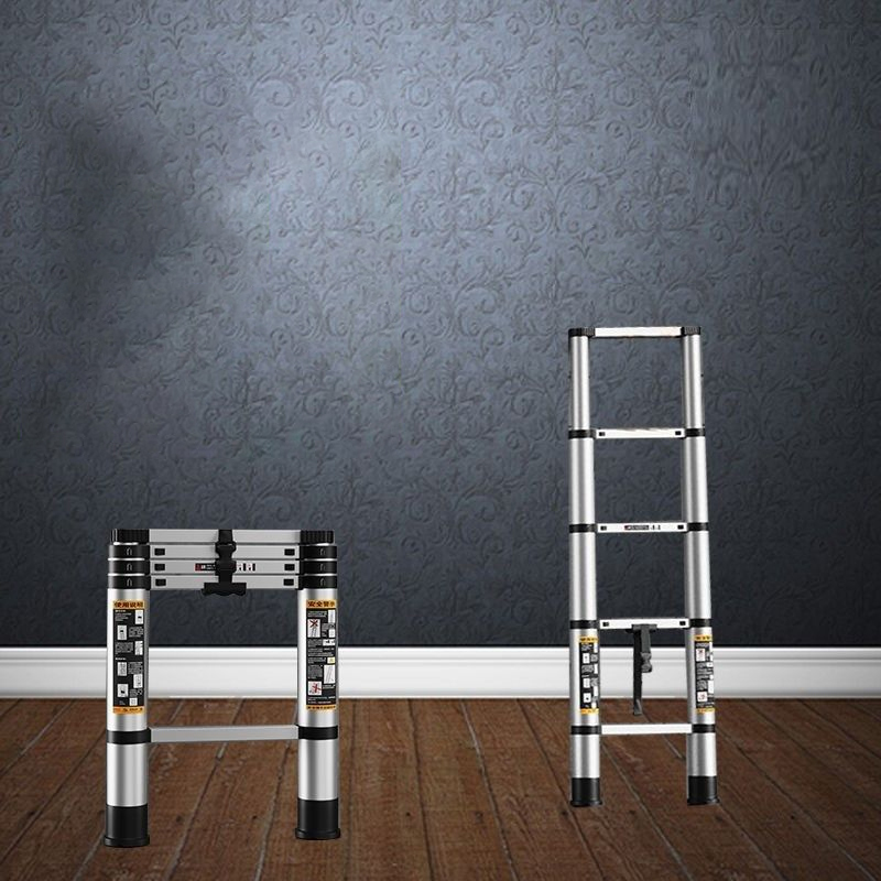 【Tragkraft bis zu 200 kg】Multifunktionale Teleskopleiter