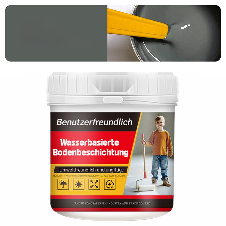 【Ungiftig und geruchlos】Umweltfreundliche, wasserbasierte Epoxid-Bodenbeschichtung