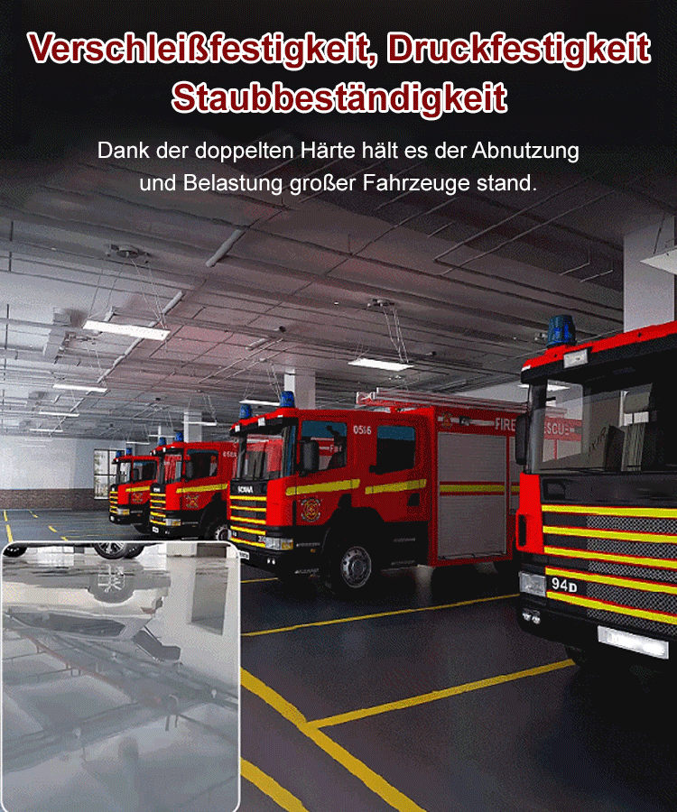 【Ungiftig und geruchlos】Umweltfreundliche, wasserbasierte Epoxid-Bodenbeschichtung