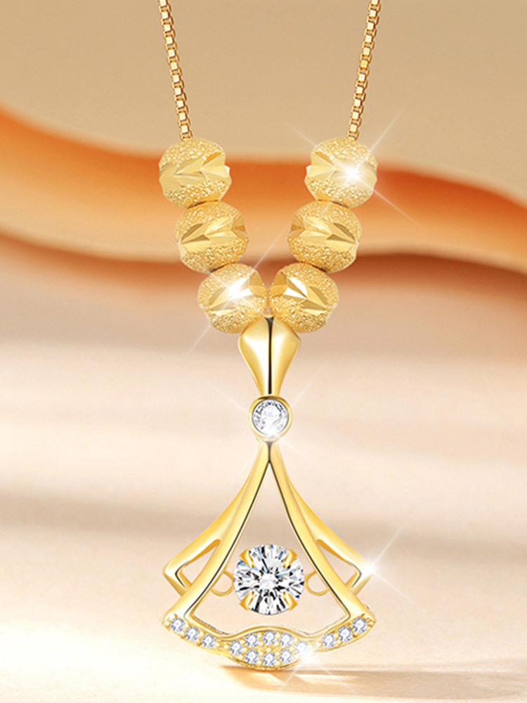Exquisite trendige Nischen-Luxus-Halskette