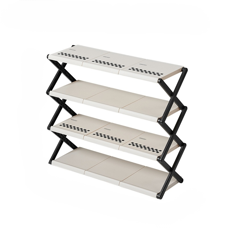 Haushalt Mehrschichtiger Schuhschrank mit Tür