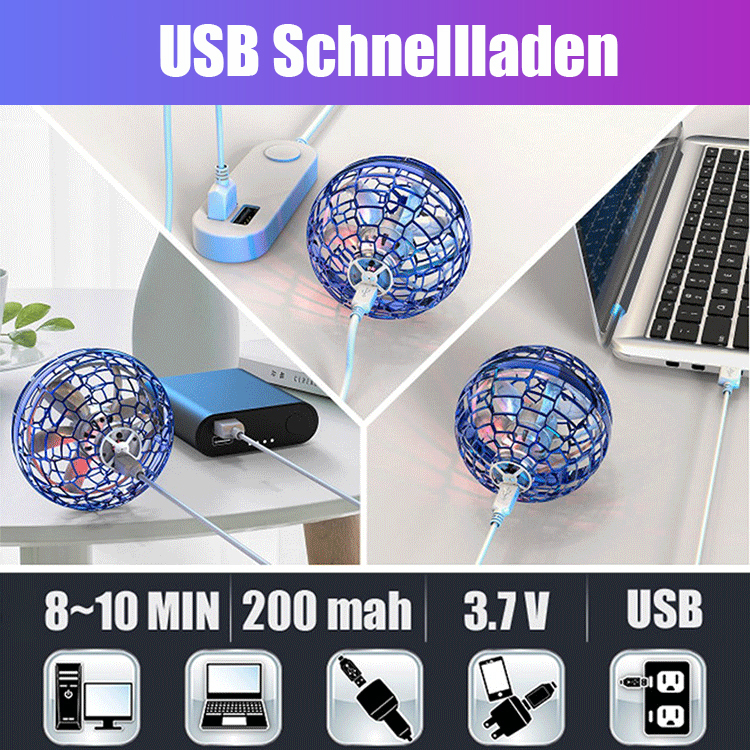 Magischer Rotationsflugball