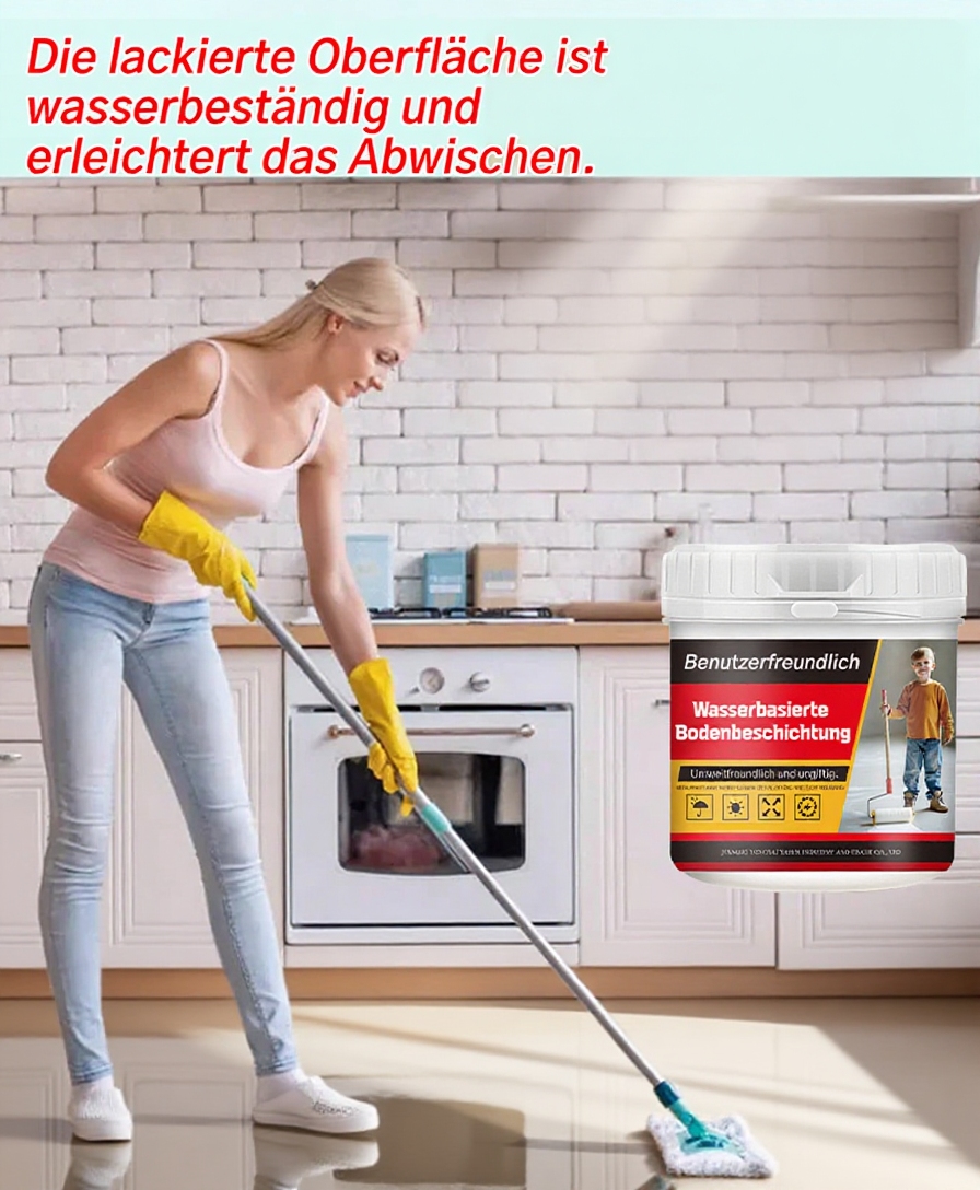 【Ungiftig und geruchlos】Umweltfreundliche, wasserbasierte Epoxid-Bodenbeschichtung