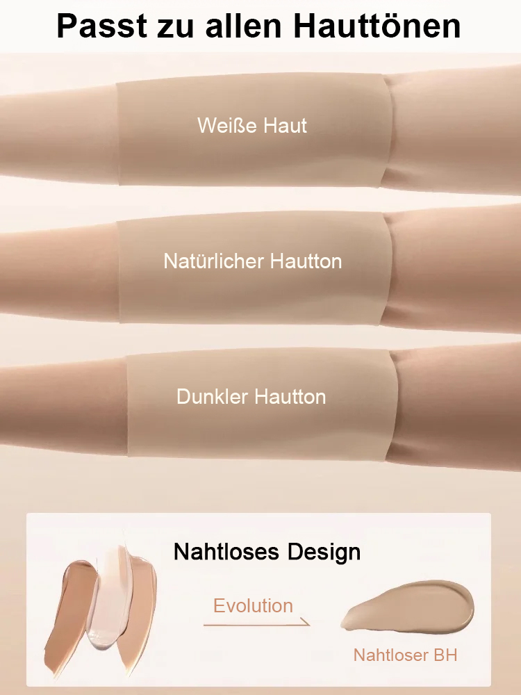 【Große Brust wirkt kleiner】Unsichtbare, nahtlose Brustbinder-Unterwäsche