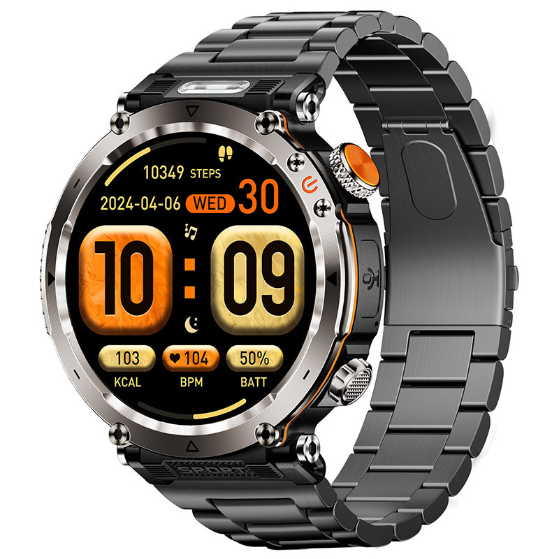 Smartband, Uhr, Kompass, Sportfunktionen, Taschenlampe, Herzfrequenzmesser
