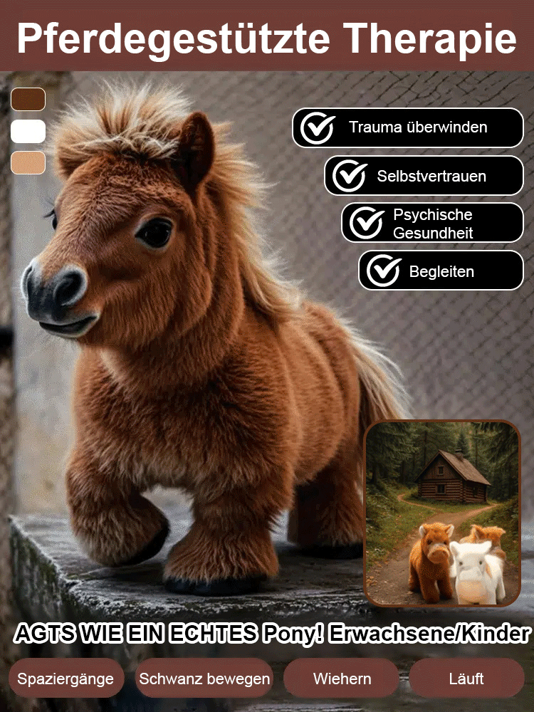 Intelligenter Roboter-Pony-Plüsch