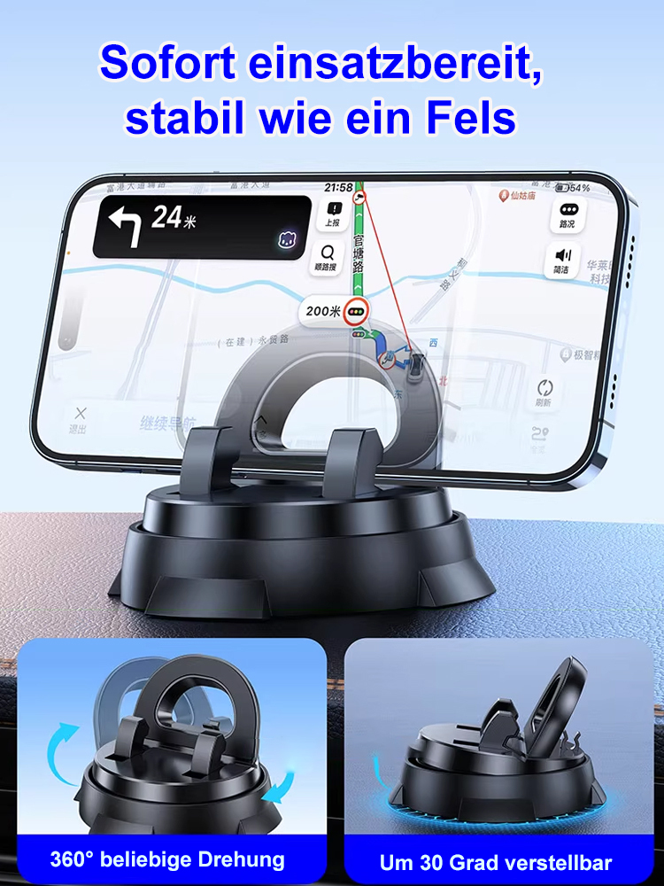 【Nr. 1 in Handyhalterungs-Verkaufscharts】Intelligente Klemm-Handyhalterung