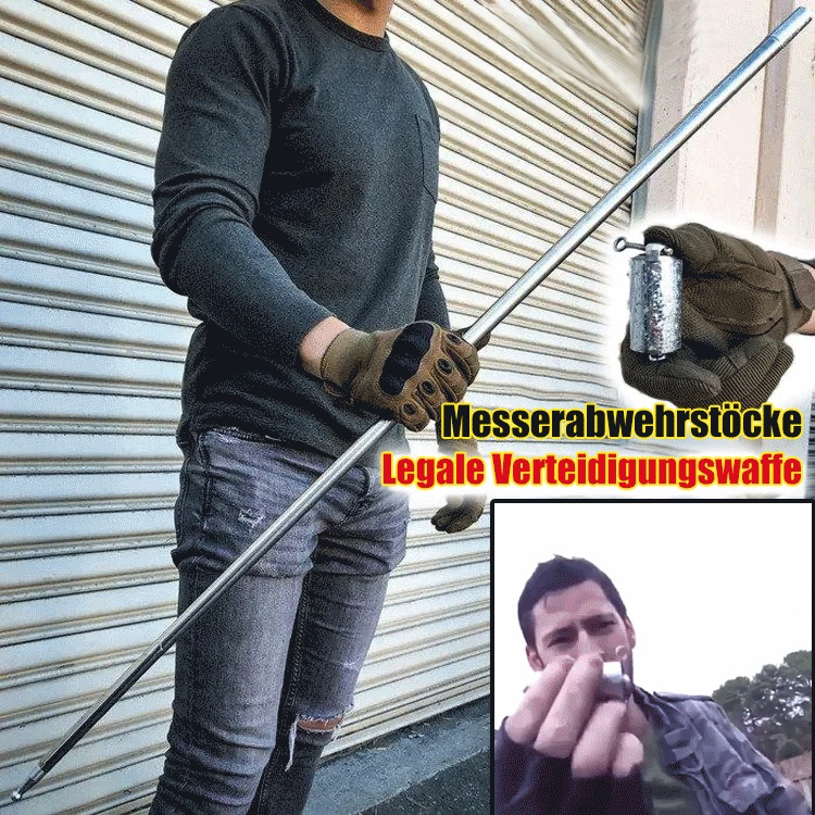 【Bestseller】Teleskop-Metallstab