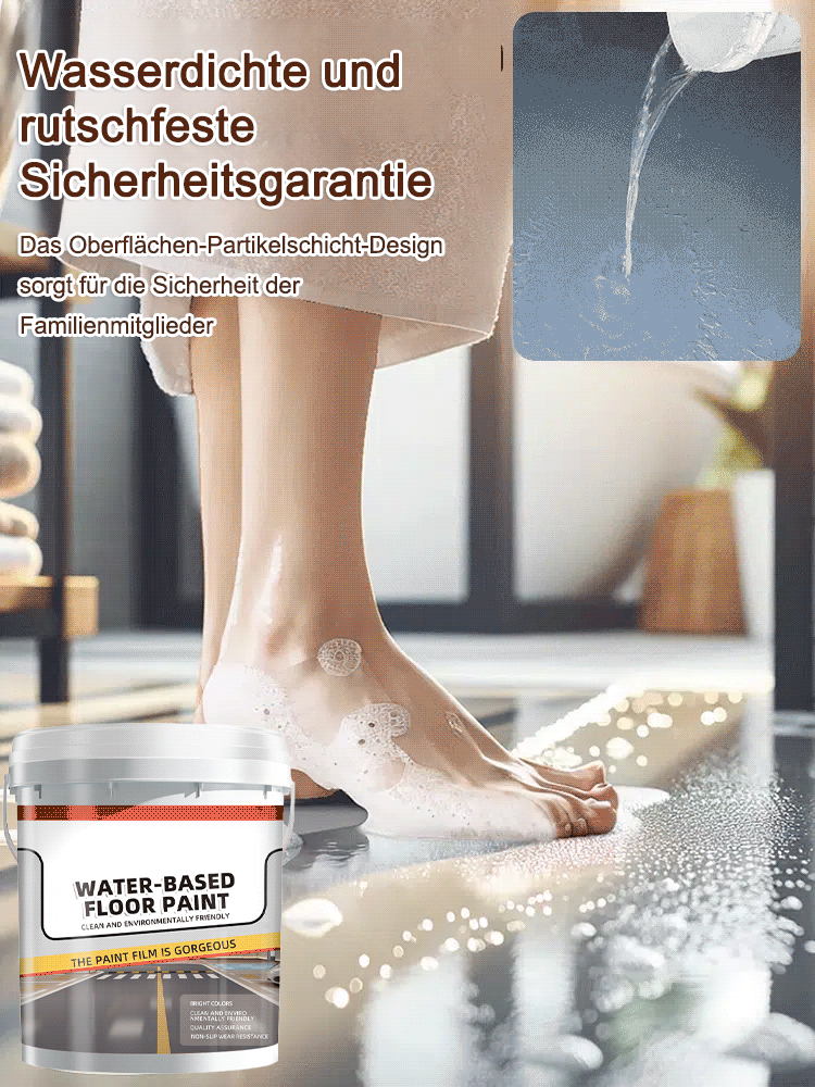 【Ungiftig und geruchlos】Umweltfreundliche, wasserbasierte Epoxid-Bodenbeschichtung