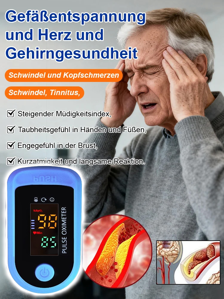 【Unverzichtbar für Zuhause】Fingerclip-Haushaltsmonitor