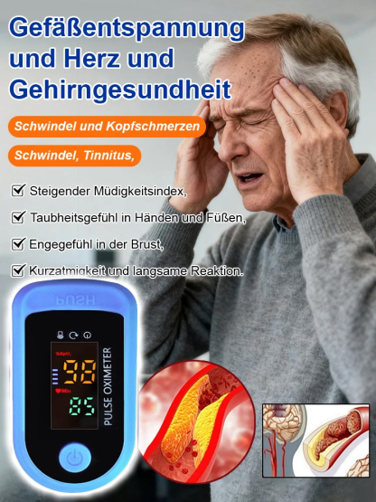 【Unverzichtbar für Zuhause】Fingerclip-Haushaltsmonitor