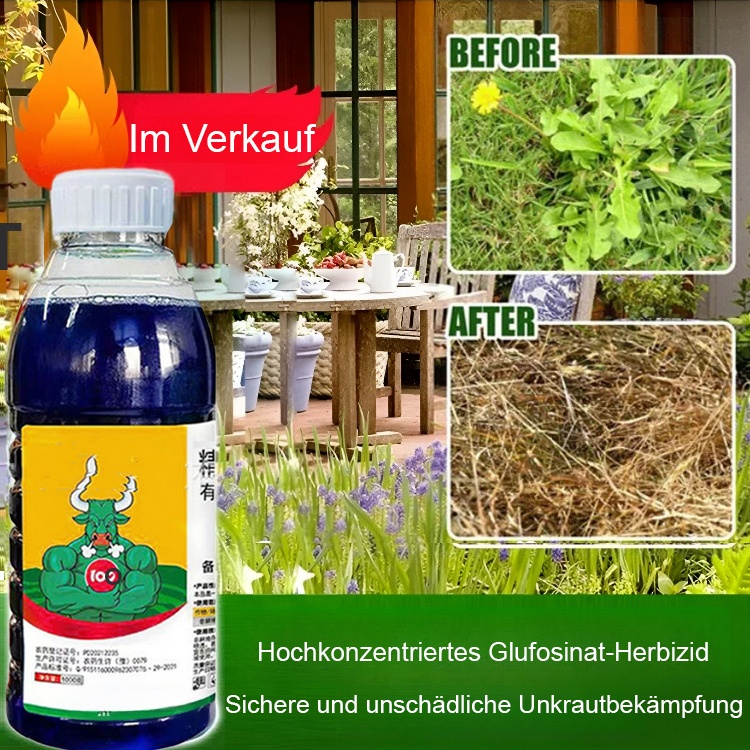 【Kann jedes Unkraut beseitigen】Stark wirksamer Unkrautvernichter