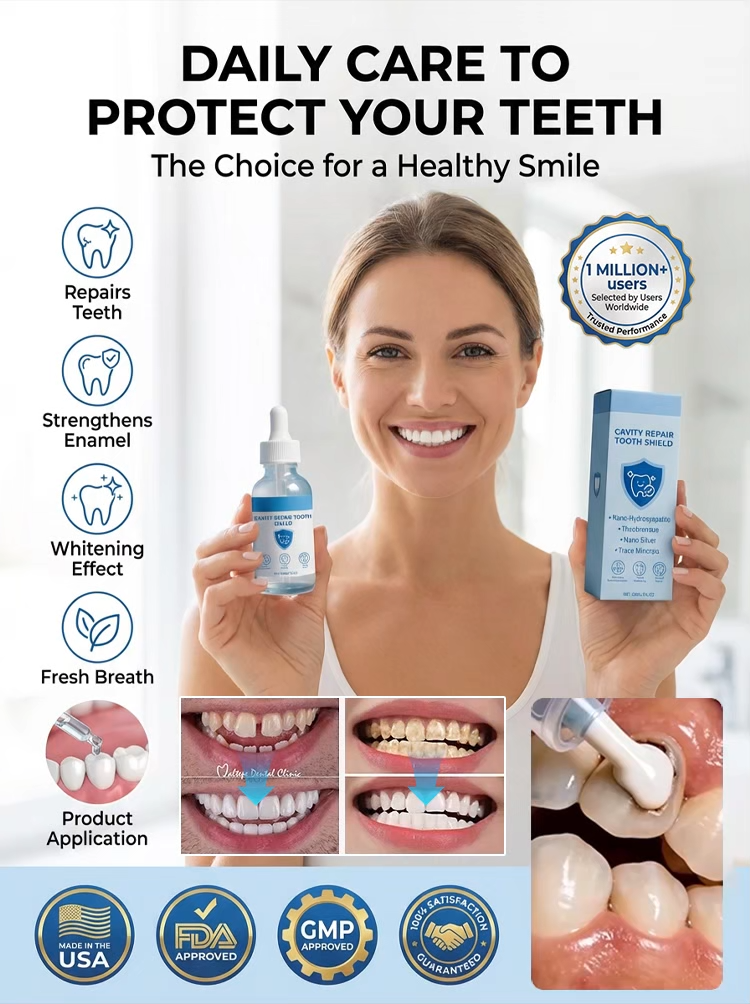 【Recommends by a renowned dentist】 Hydroxyapatite Tooth Protection Drops