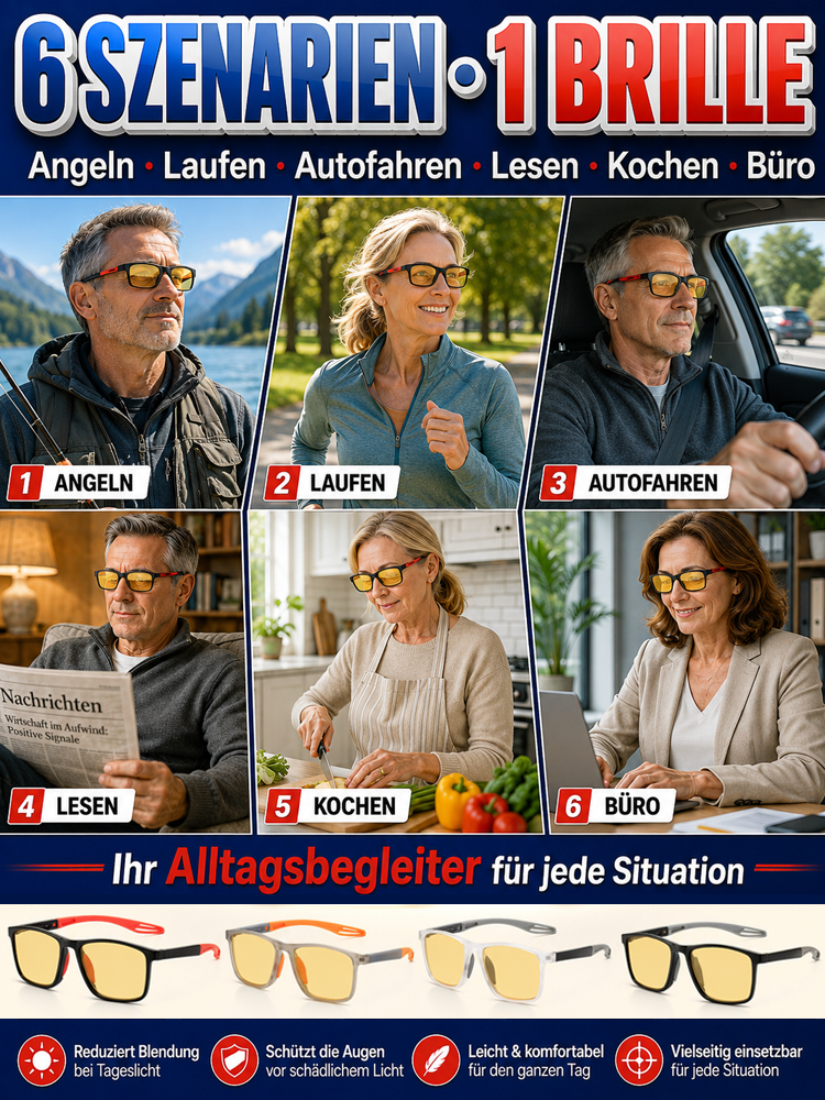 Die intelligente Brille mit Autofokus, entwickelt von einer jahrhundertalten Brillenmanufaktur!