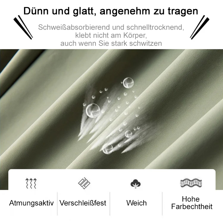 Ultradünne, atmungsaktive Eisseidenhose für Frühling und Sommer