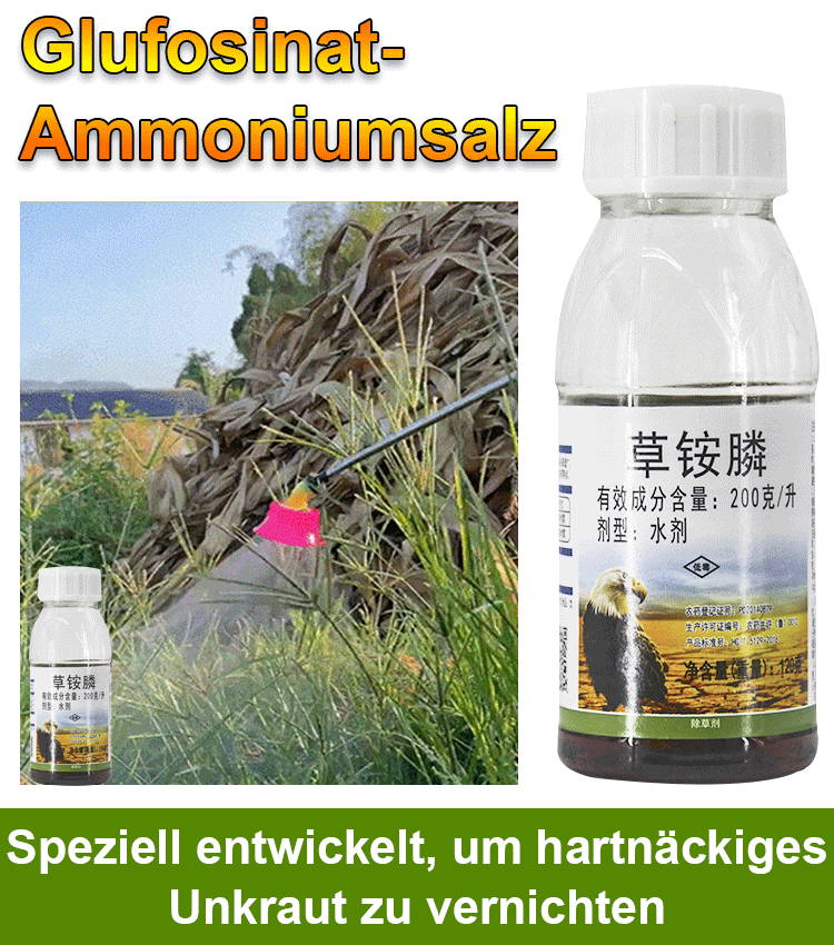 【Schnelle Wirkung, entfernt hartnäckiges Unkraut in Sekunden】Umweltfreundliches Herbizid