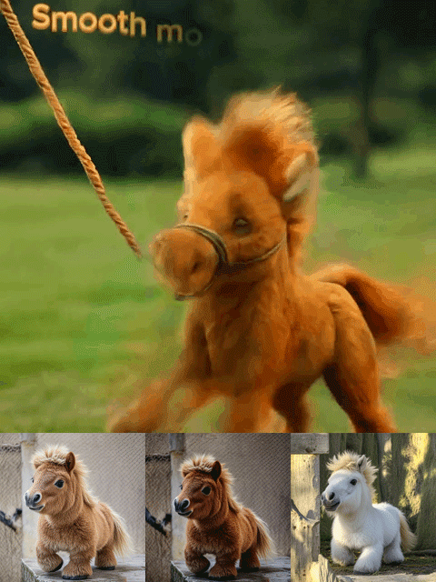 Intelligenter Roboter-Pony-Plüsch
