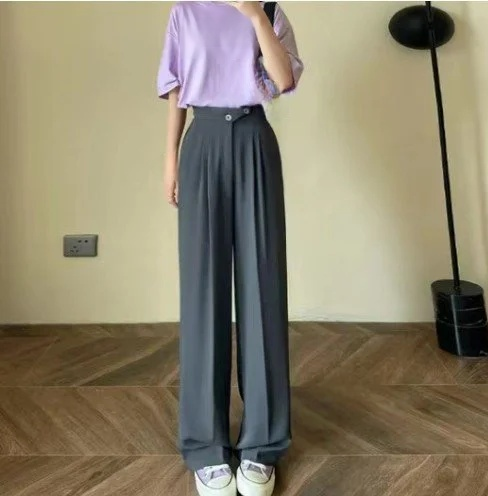 Figurschmeichelnde und vielseitige High-Waist-Damenhose