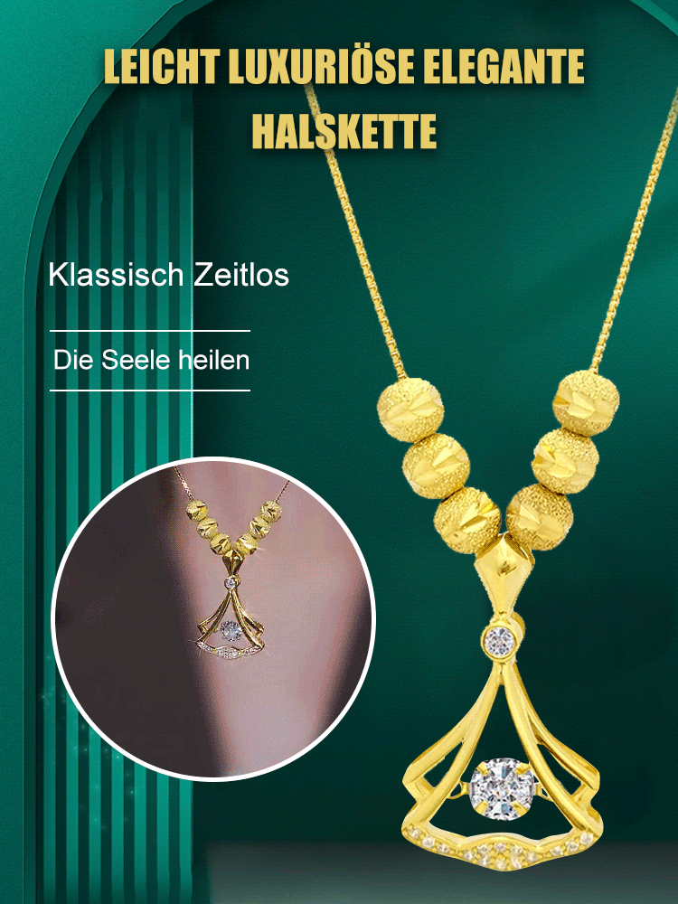 Exquisite trendige Nischen-Luxus-Halskette