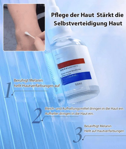 Aufhellendes Serum gegen Hautunreinheiten