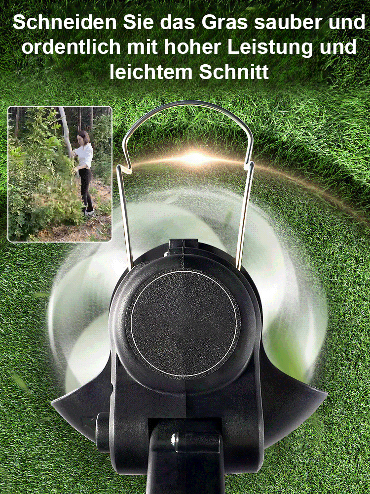 【10-fache Effizienzsteigerung】Rasenmäher mit Vollkupfermotor